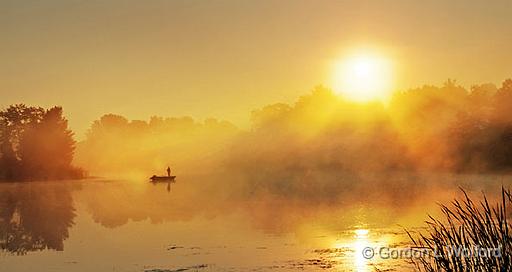 Foggy Sunrise Fisherman_45707-9.jpg - Photographed along the Rideau Canal Waterway near Smiths Falls, Ontario, Canada.